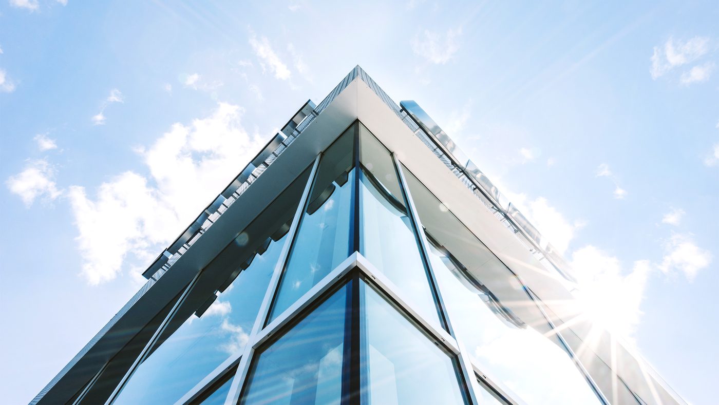 Modern office building